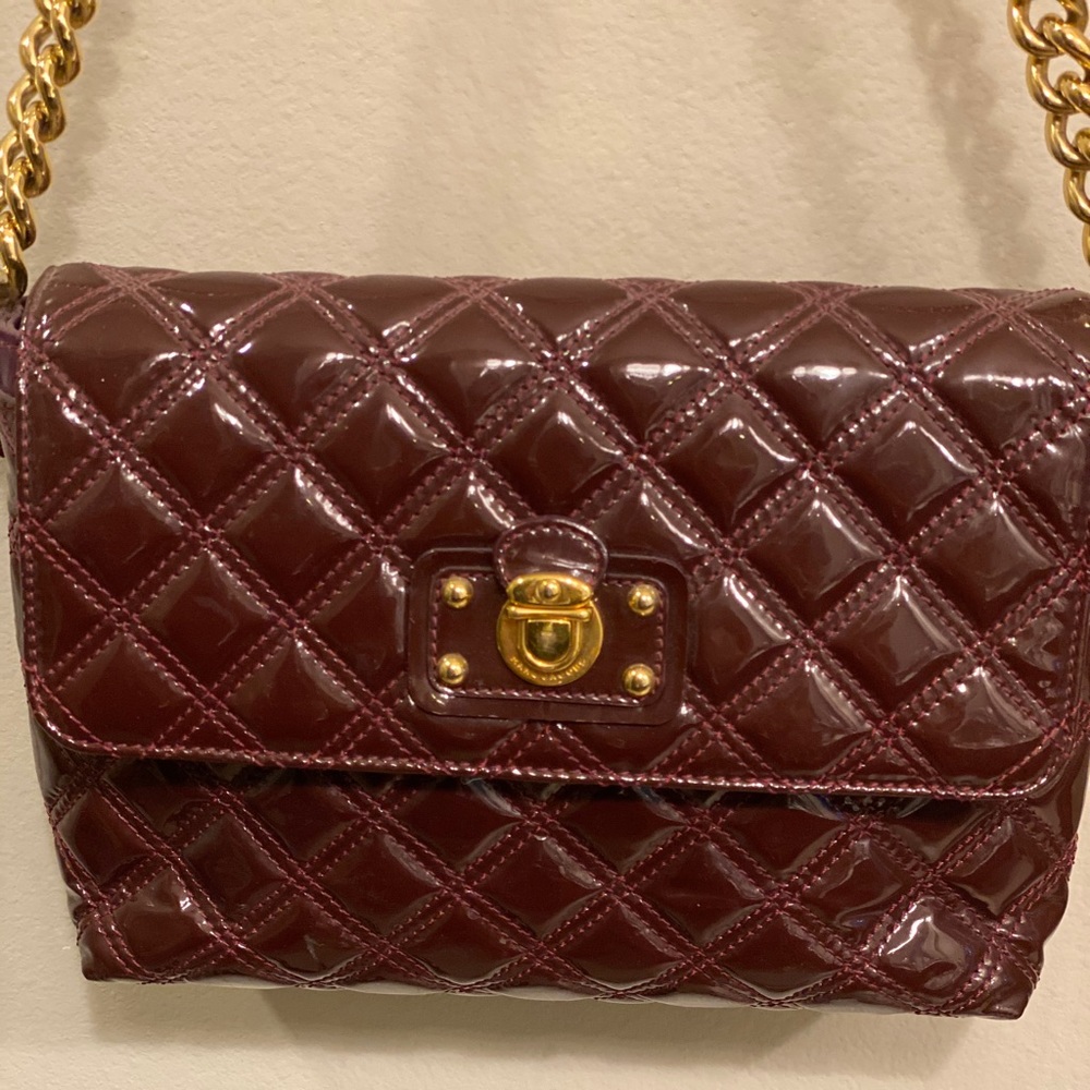 Marc Jacobs Quilted Patent Handbag